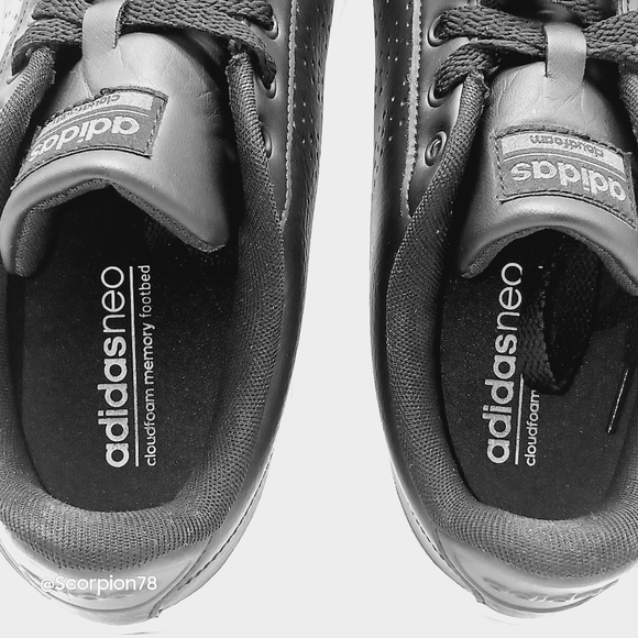 Adidas Essential Advance Cloudfoam Low Streetwear Shoes Size 9.5 Men/11 Women - Picture 8 of 10